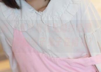 模范学院 – 看草莓兔兔婚纱套图，仿佛幻想中的胡子兔子在婚礼？