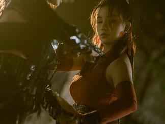 最新写真，秋和柯基化身银发圣女，有Team柯基小小打卡！