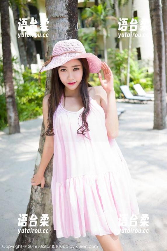 魅妍社-小热巴 魅妍社 - 从未见过的小热巴,连衣裙在线合集里那个神秘的影子